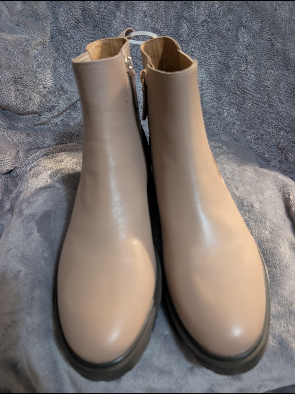 Kate Spade Leather Zip-Detail Ankle Boots View 3